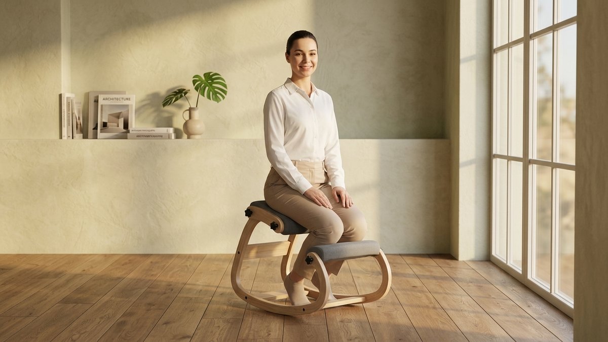 Ergonomic chair in professional workspace setting