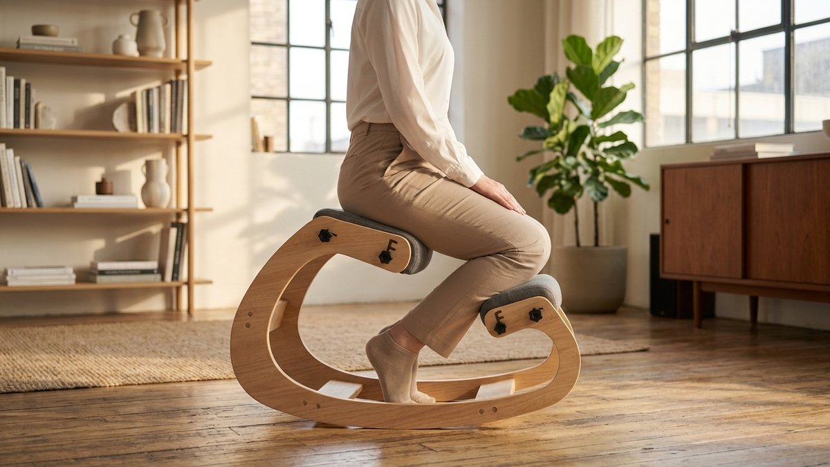 Ergonomic chair in professional workspace setting