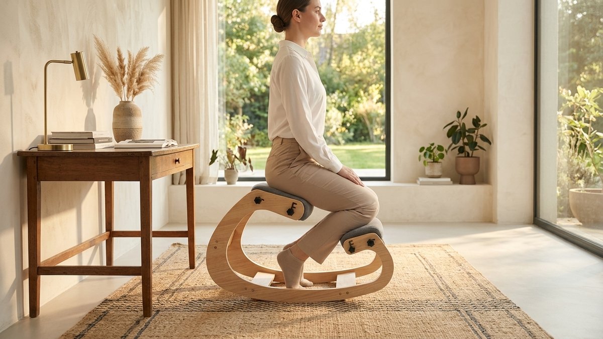 Ergonomic chair in professional workspace setting